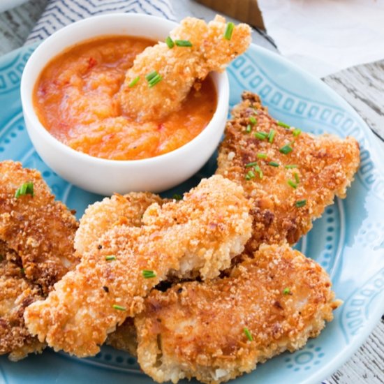 Crispy Coconut Chicken Tenders