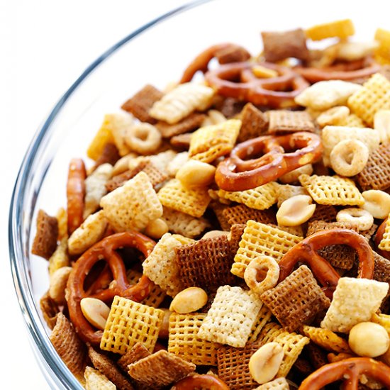 Coconut Oil Chex Mix