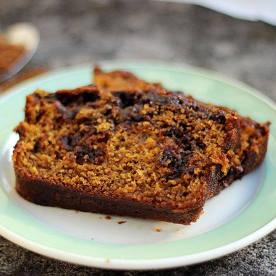 Pumpkin Espresso Bread