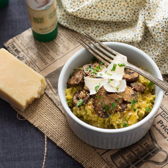 Garlic & Herb Spaghetti Squash