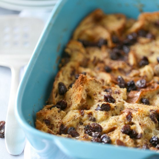 Cinnamon Raisin Breakfast Casserole