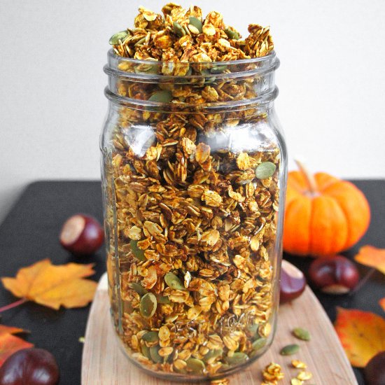 Pumpkin Spice Granola