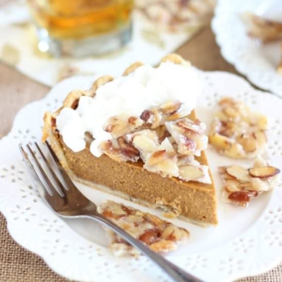 Amaretto Pumpkin Pie