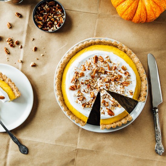 Vegan Pumpkin Tart