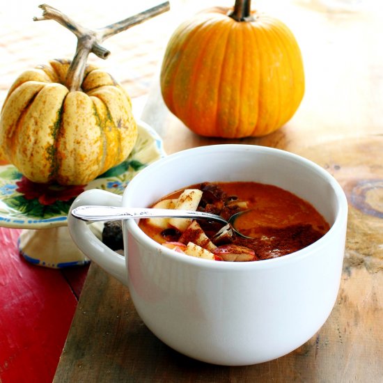 Pumpkin Apple Spice Smoothie Bowl