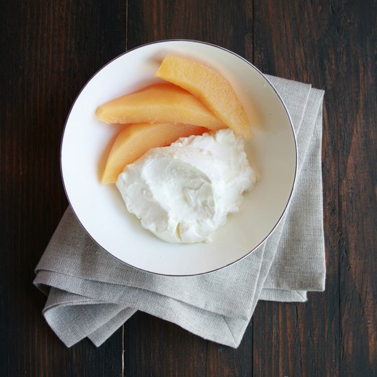 Homemade Yogurt & Poached Quince