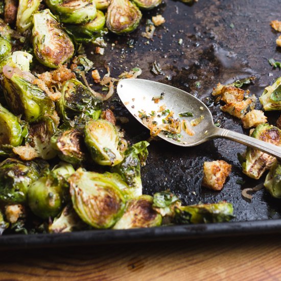 Brussels Sprouts with Breadcrumbs