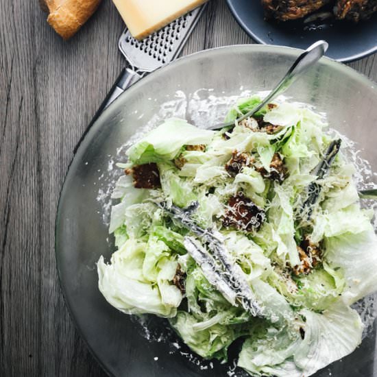 The Best Chicken Caesar Salad Ever