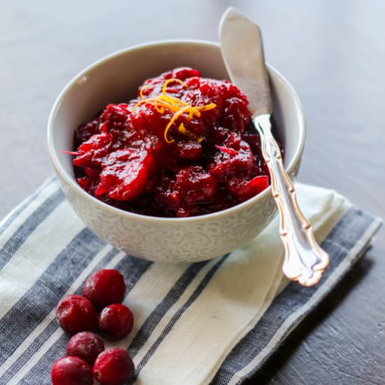 Orange Cranberry Sauce