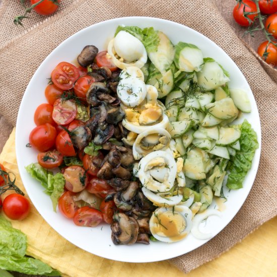 Chopped Salad with Vinaigrette