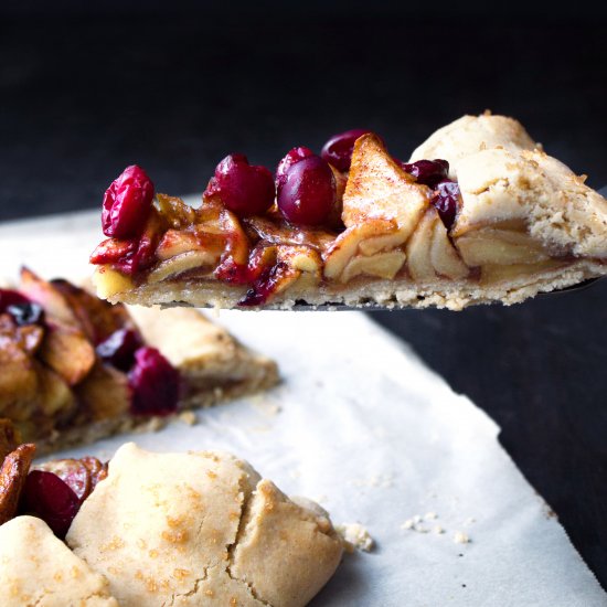 Apple-Cranberry Galette