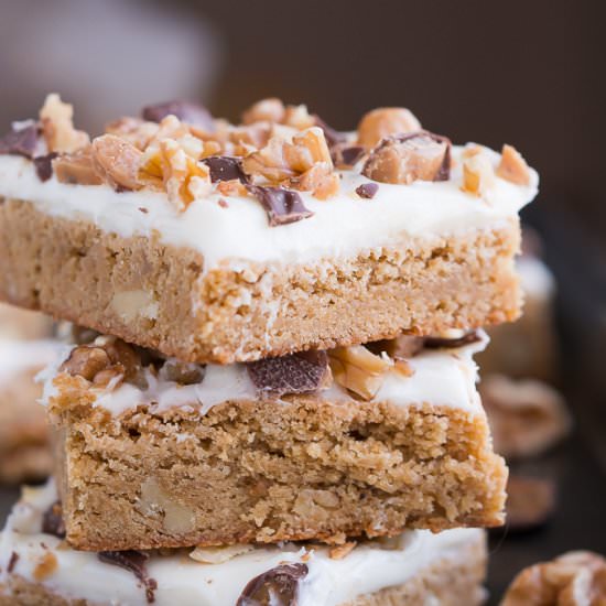 Cream Cheese Blondie Bars