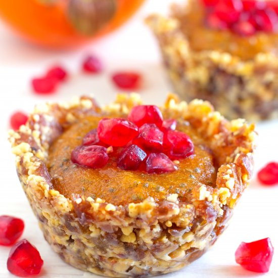 Persimmon & Pomegranate Dessert