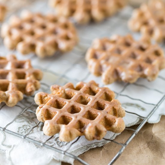 Cinnamon Waffle Cookies