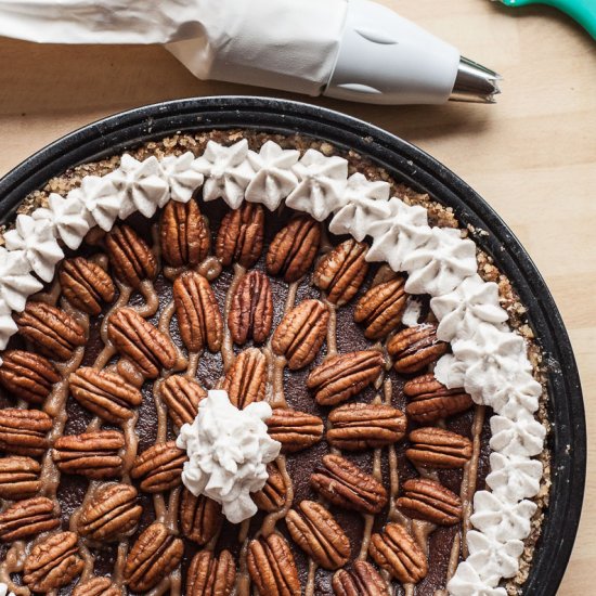 Chocolate Caramel Pecan Pie