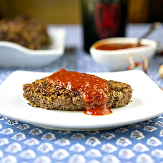 Salisbury Steak w/ Homemade Ketchup