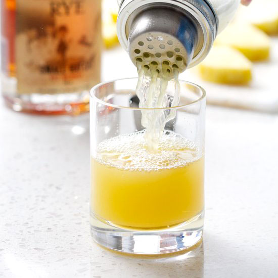 Pineapple Whiskey Punch