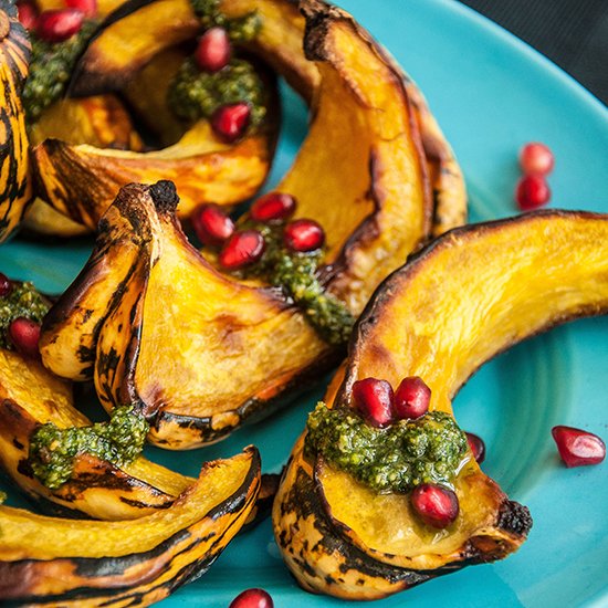 Easy Roasted Acorn Squash