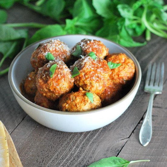 Slow Cooker Turkey Meatballs