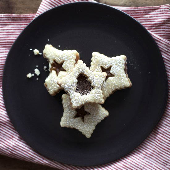 Salted Butter and Chestnut Shortbread