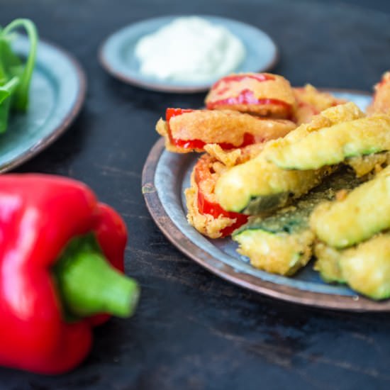 Chickpea Veggie Fritters