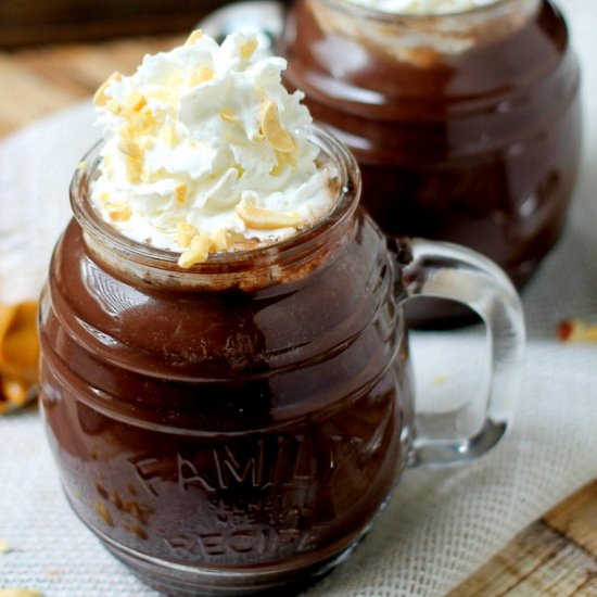 Peanut Butter Hot Chocolate