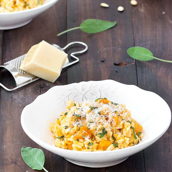 Creamy Butternut Sage Risotto