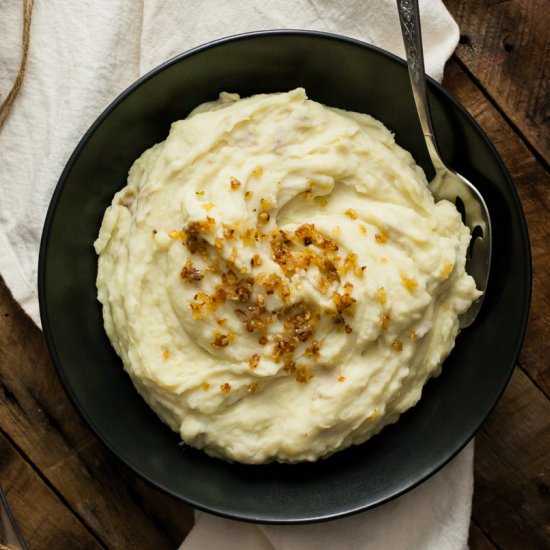 The Creamiest Vegan Mashed Potatoes