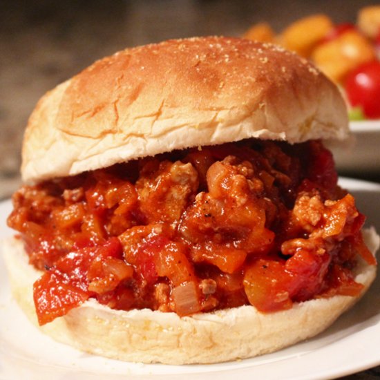 Turkey Apple Sloppy Joes