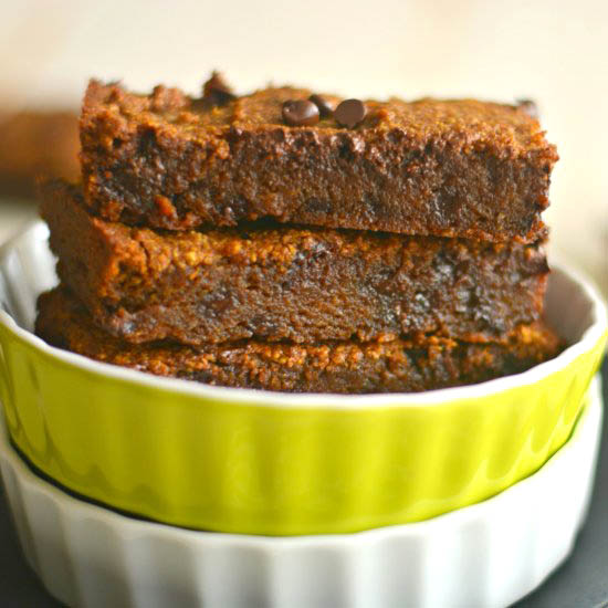 Pumpkin Chocolate Coconut Oil Bars