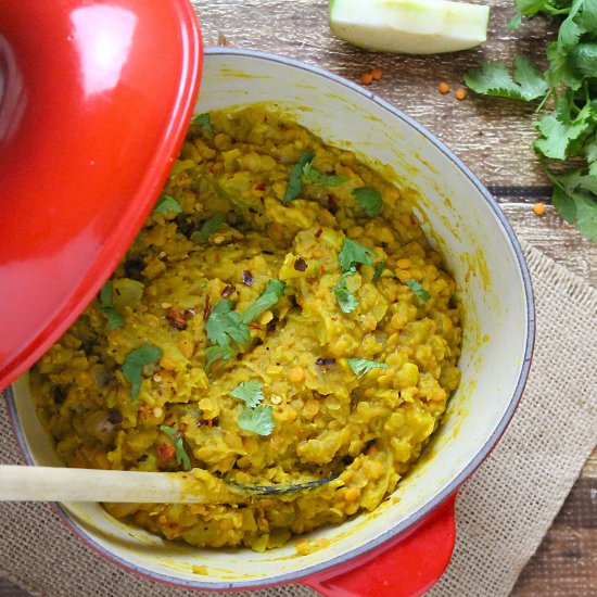 Spicy Pumpkin Lentils