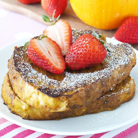 Pumpkin Spice French Toast