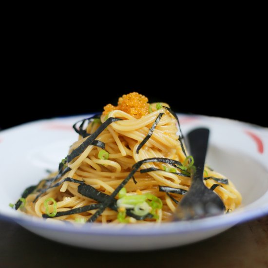 Buttery Spaghetti with Fish Roe