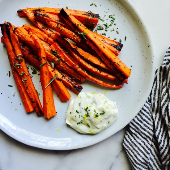 Rosemary Carrot Fries