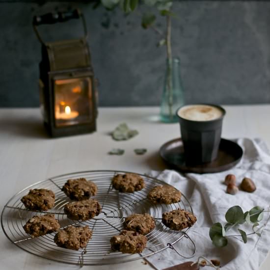 Chestnut & Hazelnut Cookies