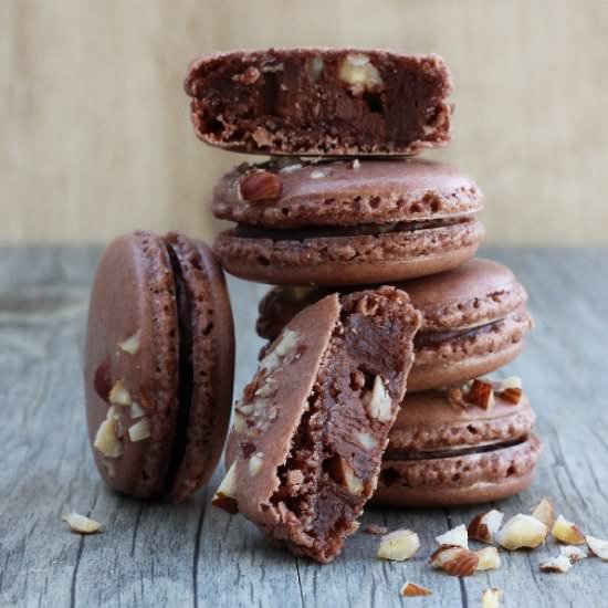 Nougat Macarons