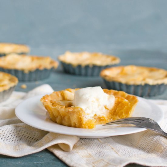 Apple Frangipane Tarts