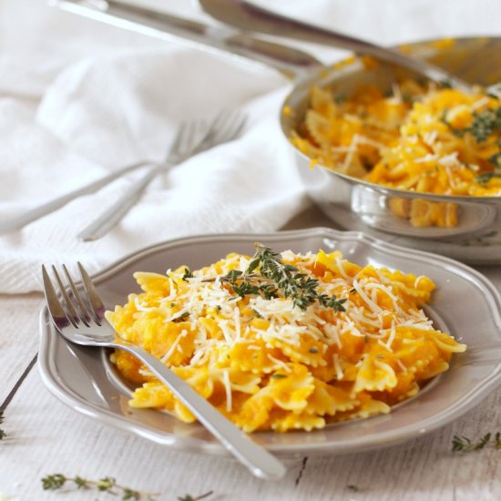 Butternut Squash Pasta