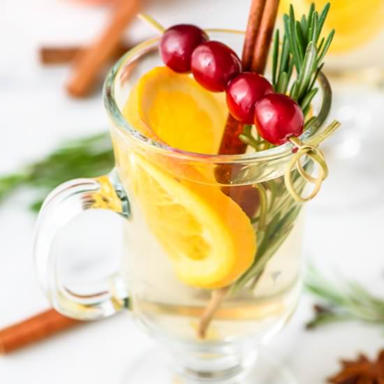 Slow Cooker White Spiced Wine