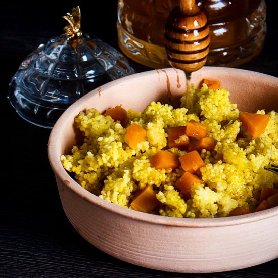 Millet with Butternut Squash