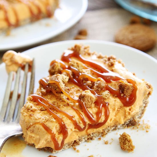 5-Ingredient Pumpkin Ice Cream Pie