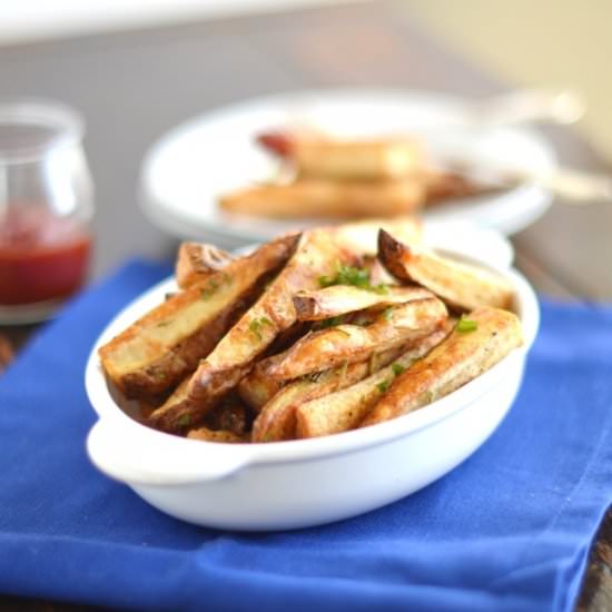 Roasted Rosemary Russet Wedges