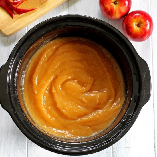 Slow Cooker Apple Sauce