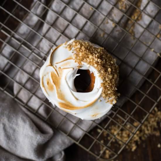 Sweet Potato Donuts w/ Mallow Fluff