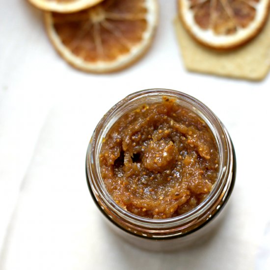 Dried fig jam