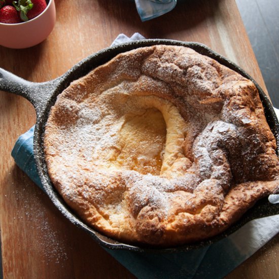 Perfect Dutch Baby Pancake