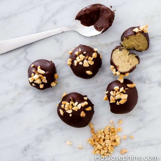 White Chocolate Licorice Truffles