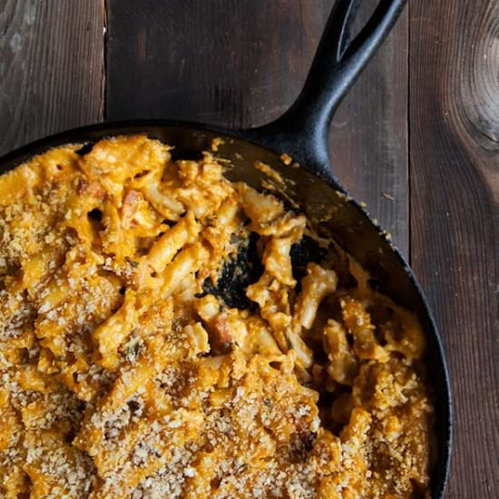 Pumpkin Macaroni and Cheese