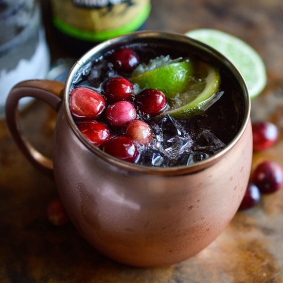 Cranberry Moscow Mule