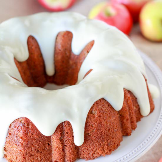 Double Apple Bundt Cake